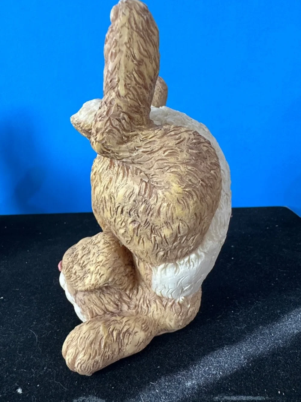 Adorable whimsical Tan Bunny Figurine
